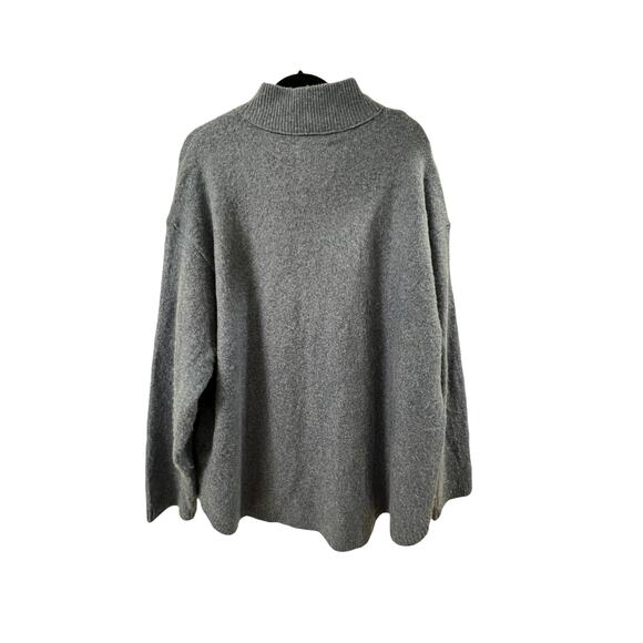 Aerie UnReal Button Down Soft Marbled Blue Knit Cardigan- Size M - Picture 5 of 7